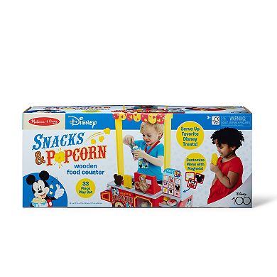 Disney Snacks & Popcorn Wooden Play Food Counter by Melissa & Doug