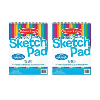 Melissa & Doug 2 pk Sketch Pad Set