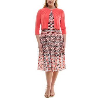 Women's Danny & Nicole 2 pc Cardigan & Dress Set