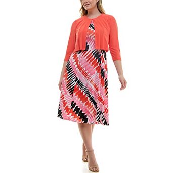 Women's Danny & Nicole 2 pc Cardigan & Dress Set