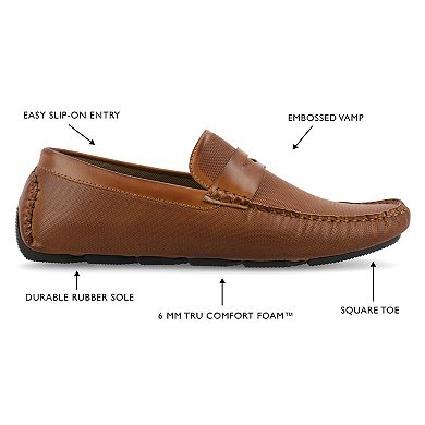 Vance Co. Isaiah Men's Tru Comfort Foam Driving Loafers