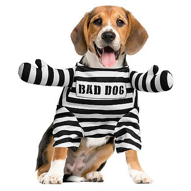 Woof Bad Dog Running Man Dog Costume