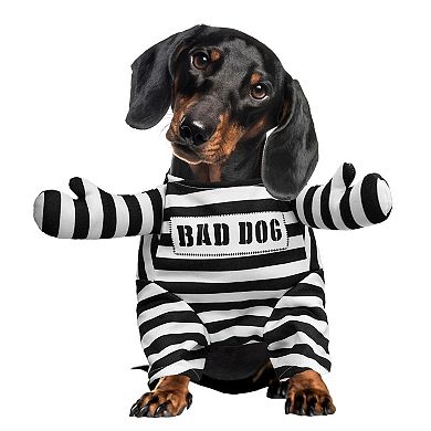 Woof Bad Dog Running Man Dog Costume