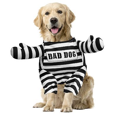 Woof Bad Dog Running Man Dog Costume