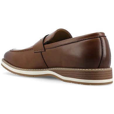 Vance Co. Kahlil Men's Tru Comfort Foam Slip-On Penny Loafers