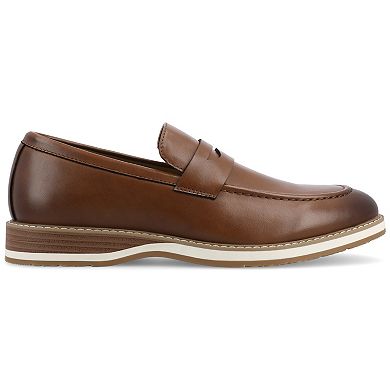 Vance Co. Kahlil Men's Tru Comfort Foam Slip-On Penny Loafers