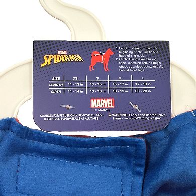 Woof Spidey Pet Costume