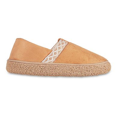 isotoner Sienna Microsuede Women's Closed-Back Slippers