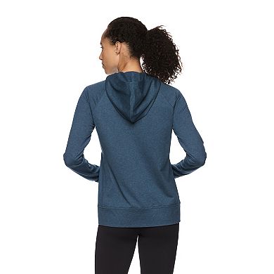 Women's Gaiam Flow Marled Hooded Jacket