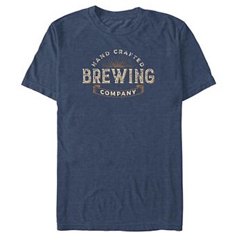 Big & Tall Hand Crafted Brewing Company Graphic Tee