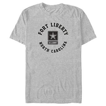 Big & Tall Fort Liberty North Carolina U.S. Army Graphic Tee