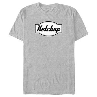 Big & Tall Ketchup Label Graphic Tee
