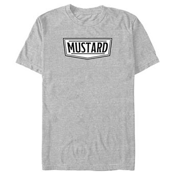 Big & Tall Mustard Label Graphic Tee