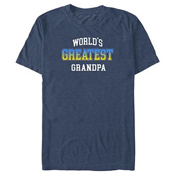Big & Tall World's Greatest Grandpa Graphic Tee
