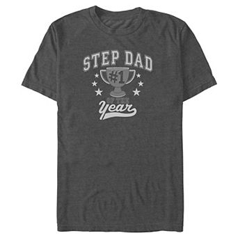 Big & Tall Stepdad Of The Year Graphic Tee