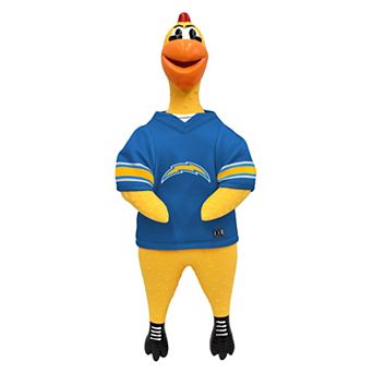 NFL Los Angeles Chargers Team Rubber Chicken Pet Toy