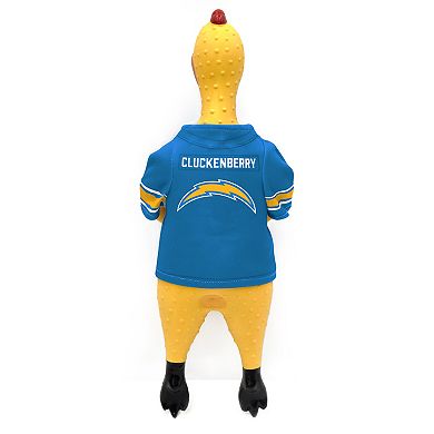 NFL Los Angeles Chargers Team Rubber Chicken Pet Toy