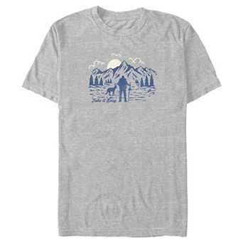 Big & Tall Take It Ease Forest Walk Graphic Tee