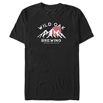 Big & Tall Wild Oak Brewing Graphic Tee