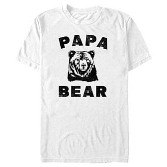 Big & Tall Papa Bear Graphic Tee