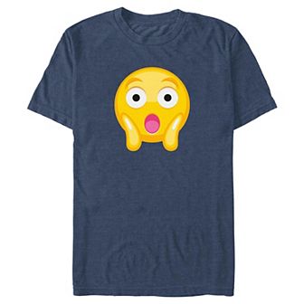Big & Tall Surprised Emoji Graphic Tee