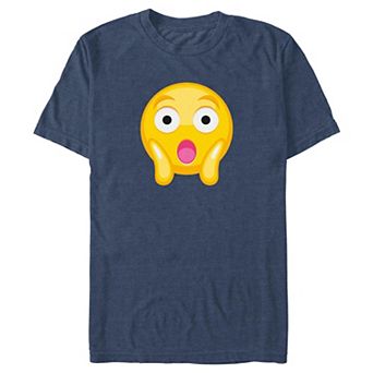 Big & Tall Surprised Emoji Graphic Tee