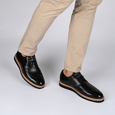 Vance Co. Evander Men's Tru Comfort Foam Wingtip Derby Shoes