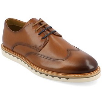 VANCE Evander Men's Tru Comfort Foam Wingtip Derby Shoes