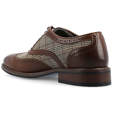 Vance Co. Jerome Men's Tru Comfort Foam Wingtip Oxford Shoes