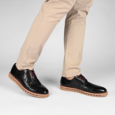 VANCE William Men's Tru Comfort Foam Lace-up Derby Shoes