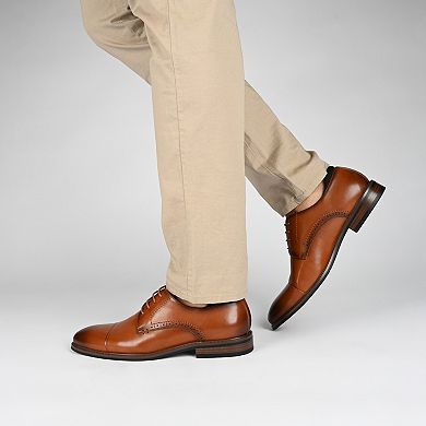 VANCE Maning Men's Tru Comfort Foam Lace-up Derby Shoes