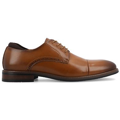 VANCE Maning Men's Tru Comfort Foam Lace-up Derby Shoes