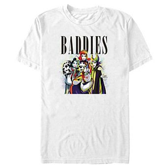 Disney's Villains Baddies Group Big & Tall Graphic Tee
