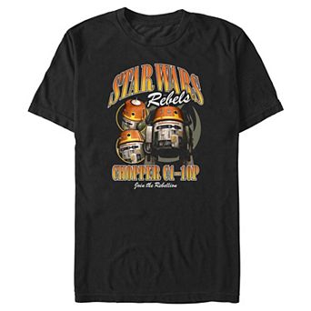 Big & Tall Star Wars Chopper C1-10P Graphic Tee