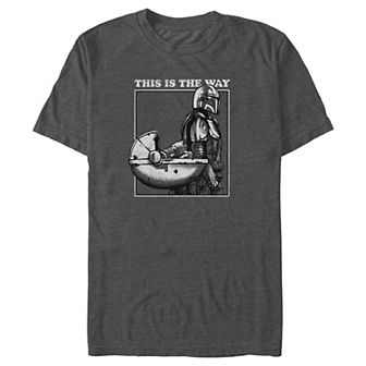 Big & Tall The Mandalorian This Is The Way Graphic Tee