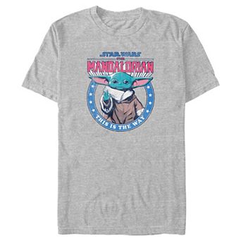 Big & Tall The Mandalorian The Child This Is The Way Stamp Graphic Tee