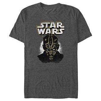 Big & Tall Star Wars Darth Maul Paint Graphic Tee