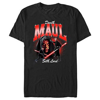 Big & Tall Star Wars Darth Maul Sith Lord Graphic Tee