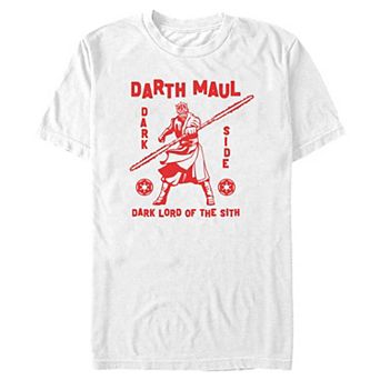 Big & Tall Star Wars Darth Maul Dark Lord Of The Sith Graphic Tee