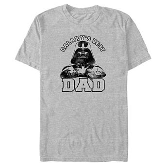 Big & Tall Star Wars Darth Vader Galaxy's Best Dad Graphic Tee