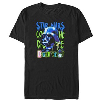 Big & Tall Star Wars Darth Vader Street Art Graphic Tee