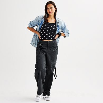 Juniors' Pink Republic Seamless Scoop Neck Top