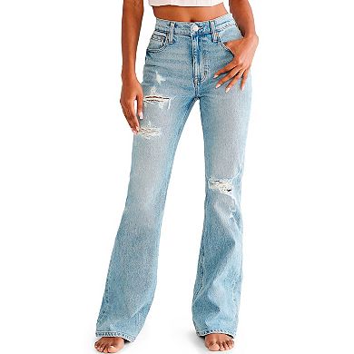 Juniors’ Aeropostale High Waisted Flared Jeans