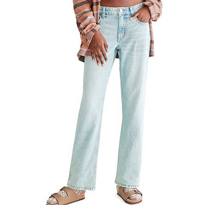 Juniors' Aeropostale Low-Rise Baggy Jeans - Main Image