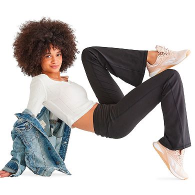 Juniors’ Aeropostale Flare Fold-Over Pants
