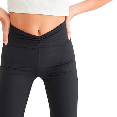 Juniors' Aeropostale High-Rise Cinch Waist Flare Pants