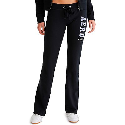 Juniors Aeropostale Low Rise Flare Sweatpants