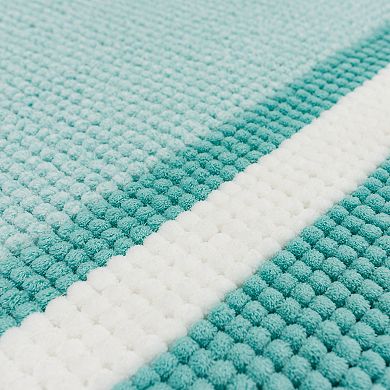 The Big One® Chenille Stripe Memory Foam Bath Mat