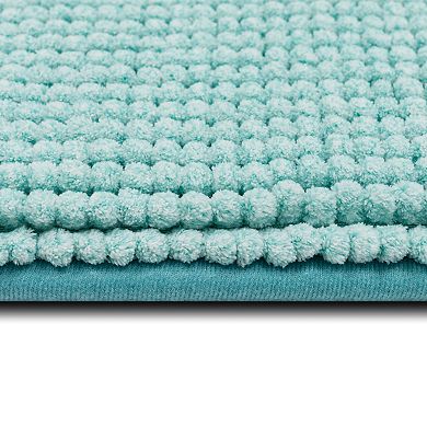 The Big One® Chenille Stripe Memory Foam Bath Mat