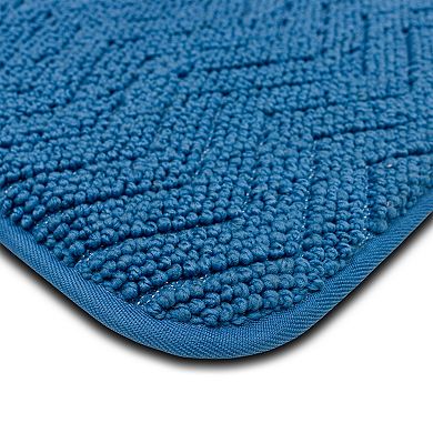 The Big One® Chevron Loop Memory Foam Bath Mat